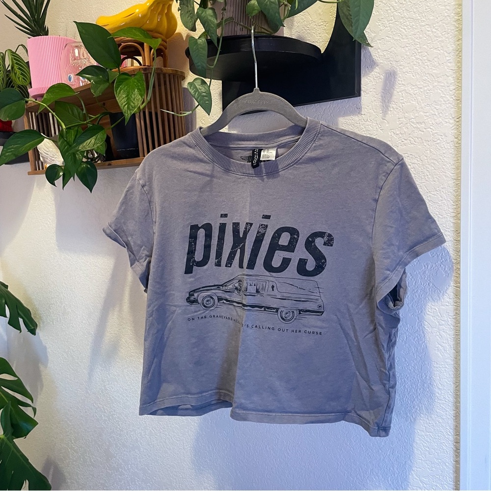 H&M Divided- Cropped Pixies T-Shirt, XL